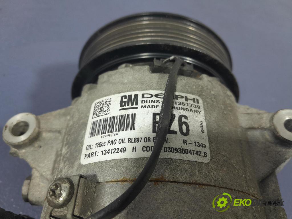 Opel Astra 2013 Kompresor: Klimatizácia: 13412249