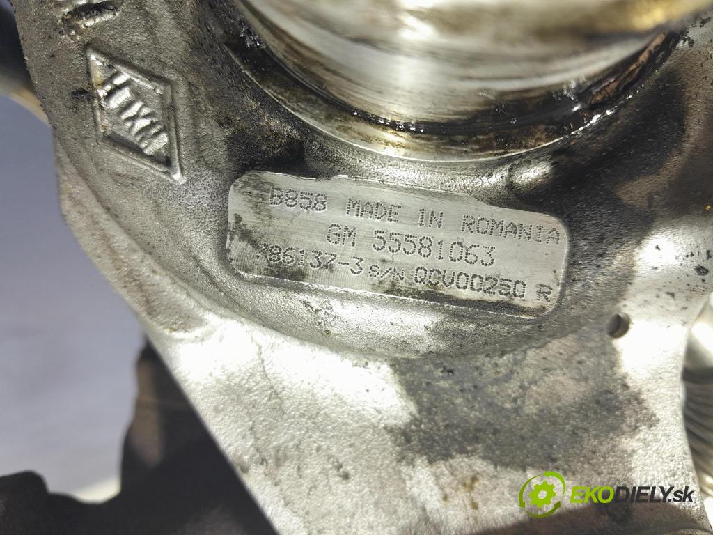 Opel Astra 2013 Turbo-kompresor: 55581063
