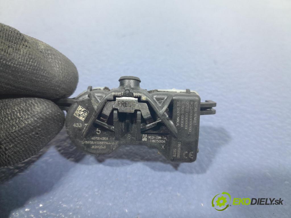 Renault Espace 2015 snímač tlaku Pneumatiky: 407004CB0A