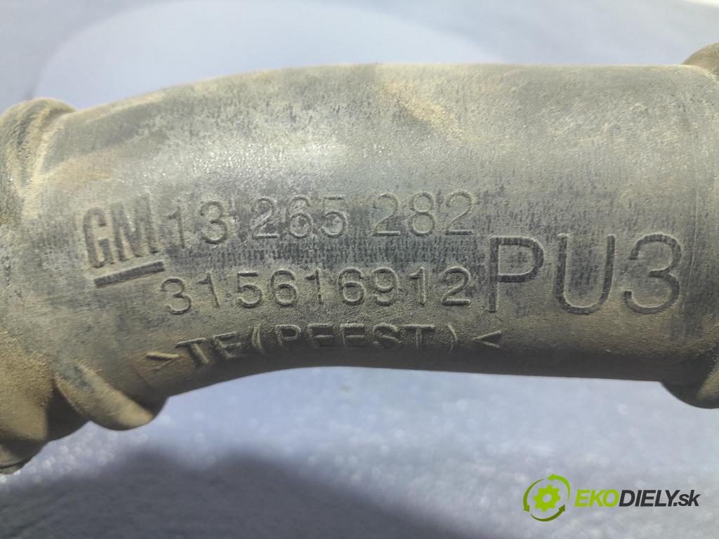 Opel Astra 2013 rúrka Vzduch: 13265282