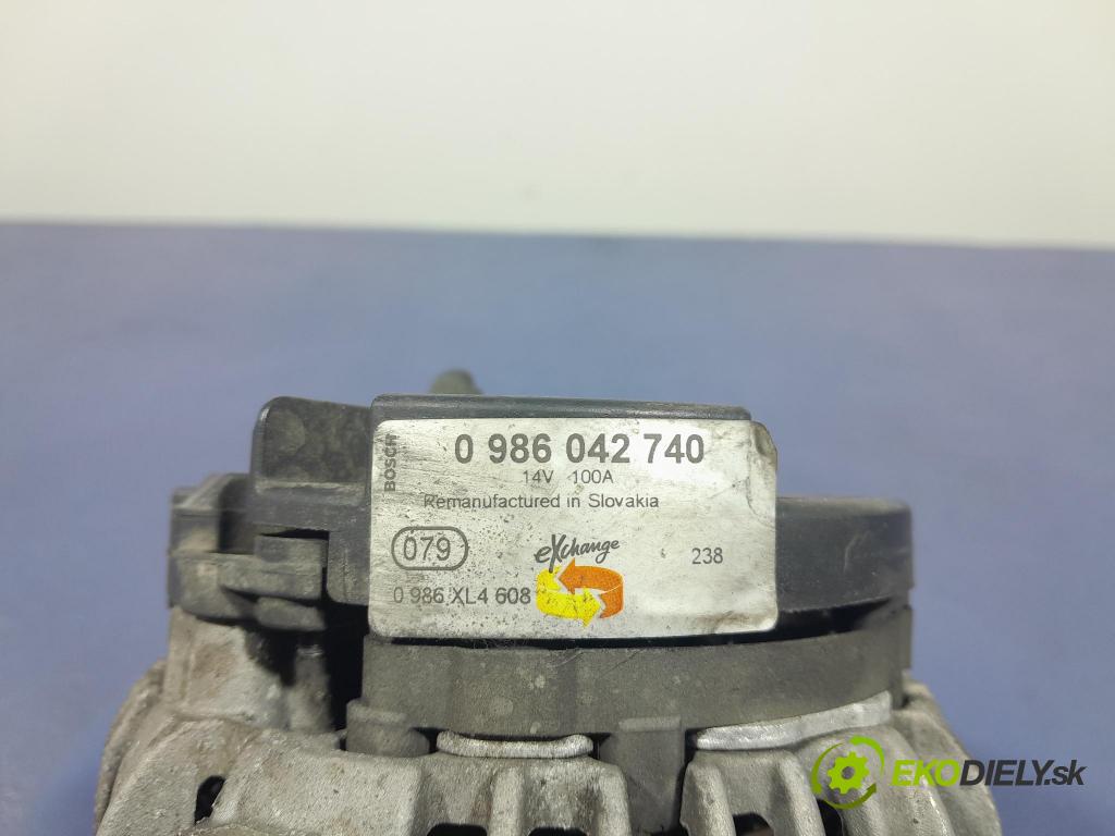 Opel Vectra 2003 Alternator 0986042740