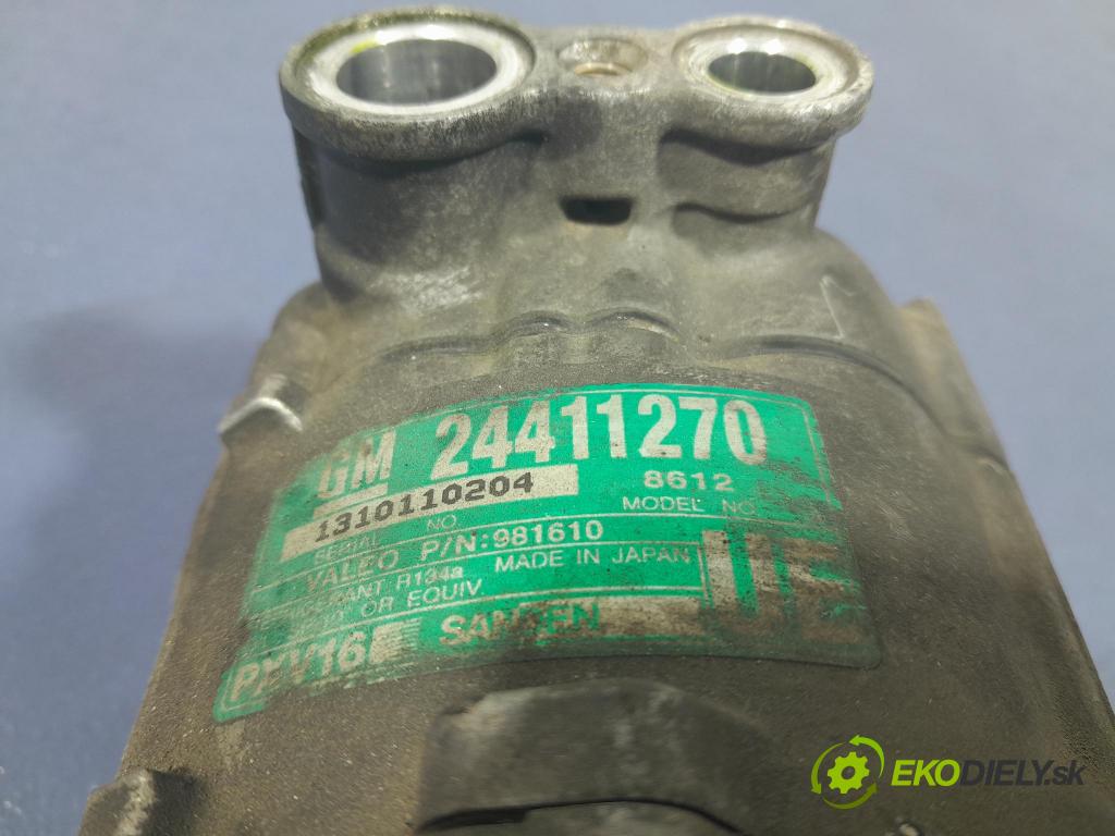 Opel Vectra 2003 Kompresor: Klimatizácia: 24411270