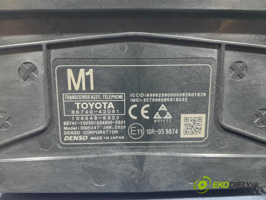 Toyota Rav4 2020 riadiaca jednotka 86740-42081