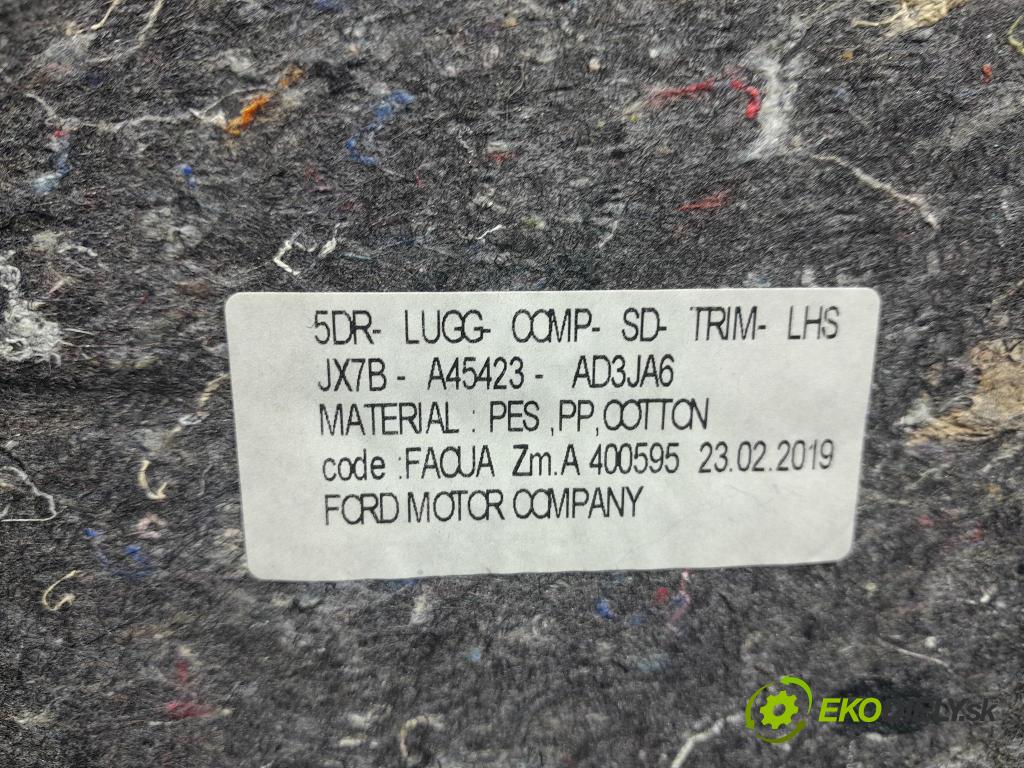 Ford Focus 2019 Čalounictví: kufra: JX7B-A45423-AD