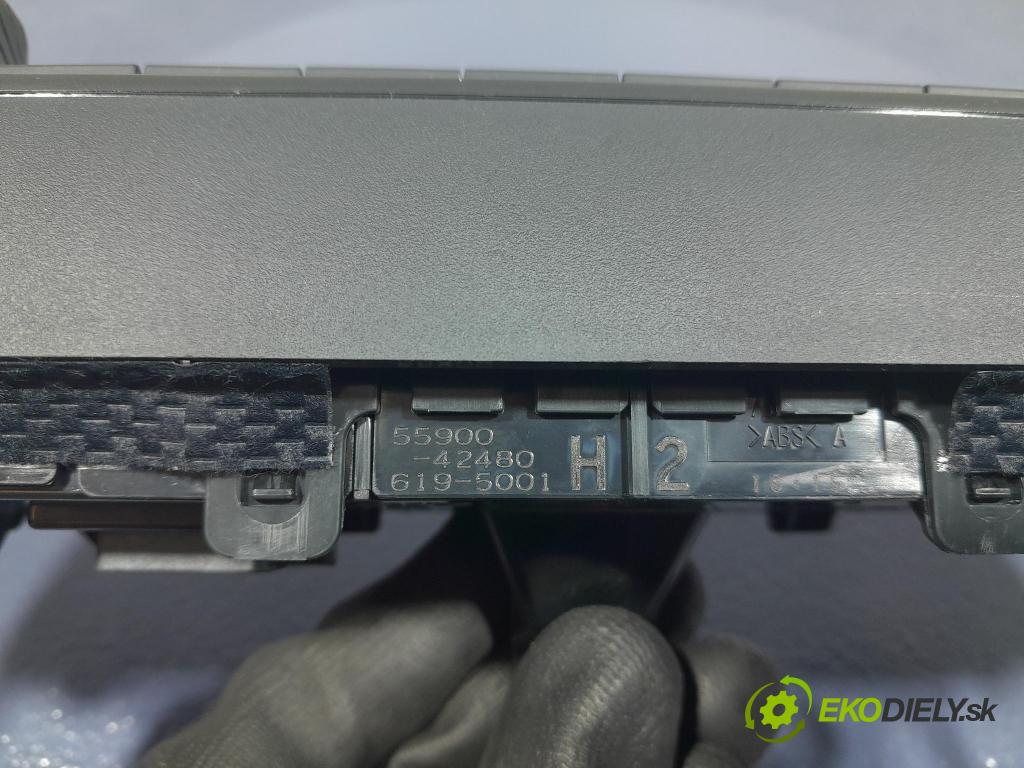 Toyota Rav4 2020 prepínač Klimatizácia: Prúd vzduchu: 75K607