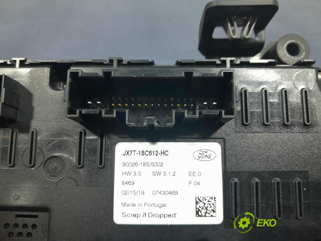 Ford Focus 2019 prepínač Klimatizácia: Prúd vzduchu: JX7T-18C612-HC