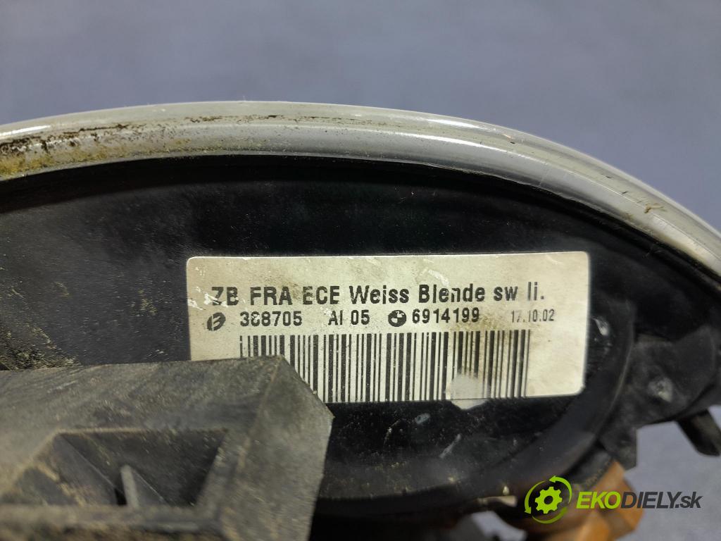 Bmw Seria 3 2002 Reflektor: Vľavo: 6910955