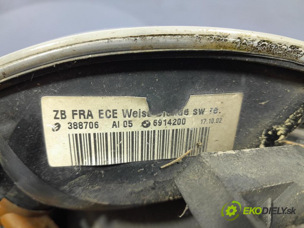Bmw Seria 3 2002 Reflektor: v pravo: 6910956