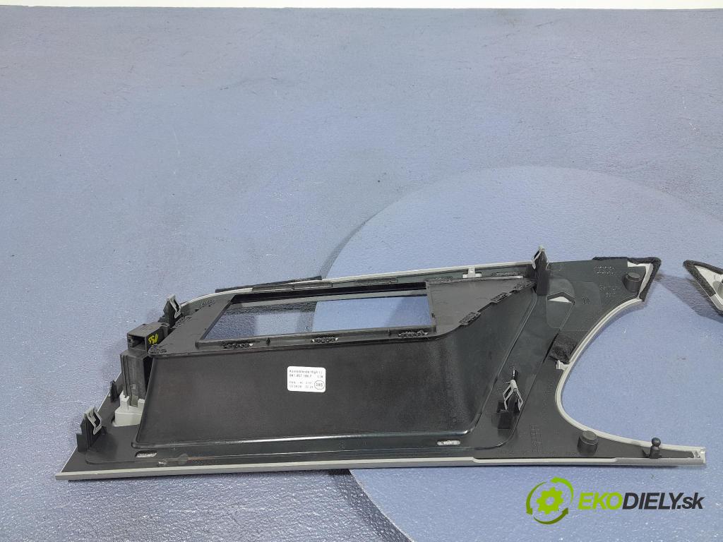 Audi A4 2008 lišta Dekoratívne: Vnútri: 8K1857186F