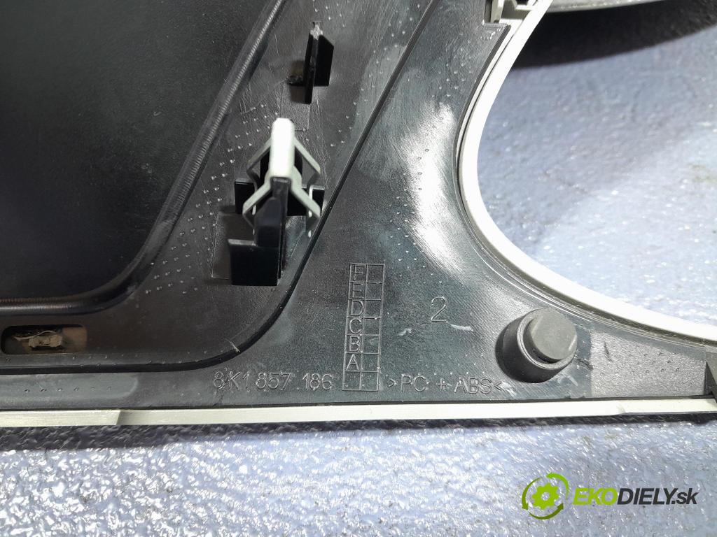 Audi A4 2008 lišta Dekoratívne: Vnútri: 8K1857186F