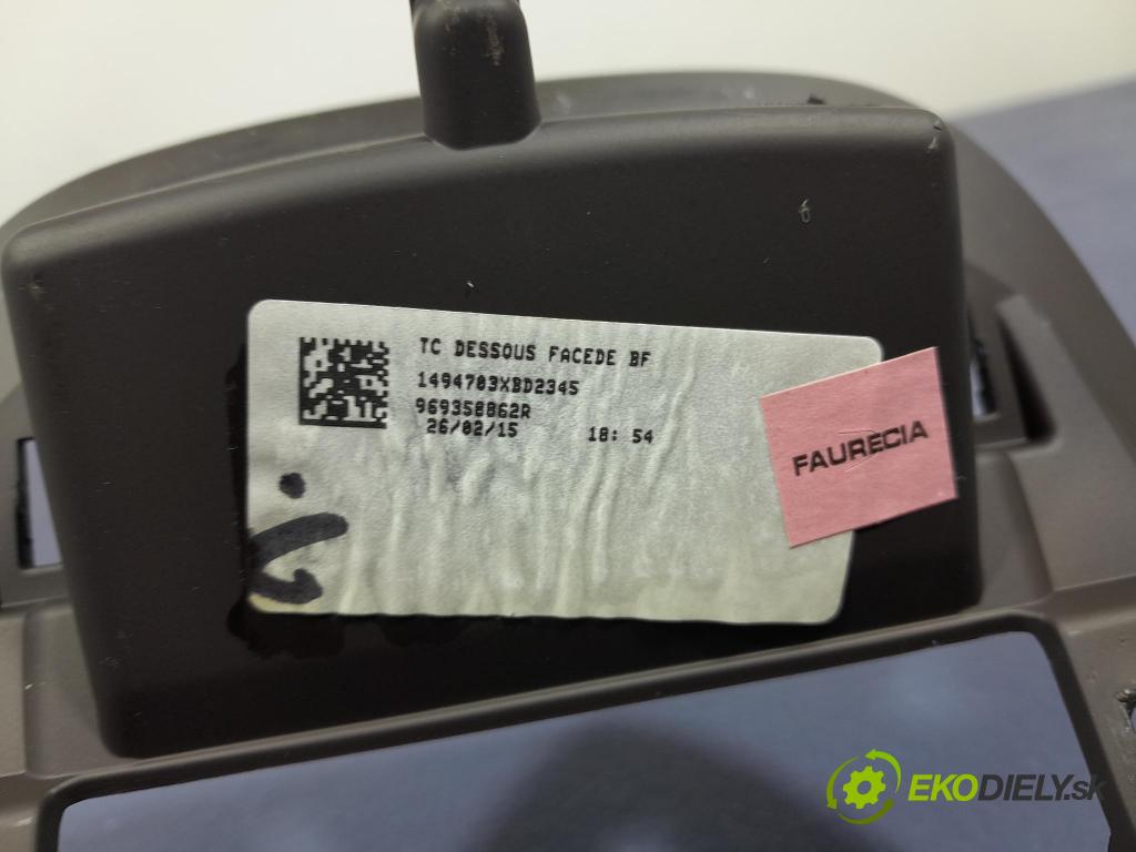 Renault Espace 2015 tunel Stredný: 969358862R