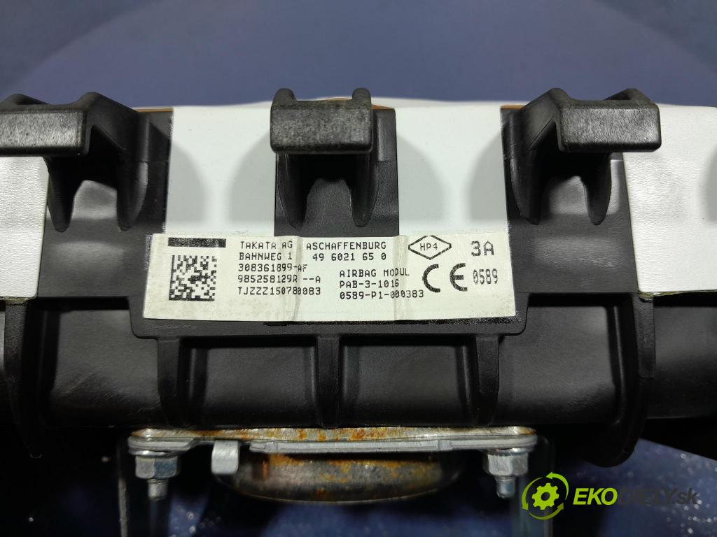 Renault Espace 2015 Airbag: Cestujúcí: x 985258129R