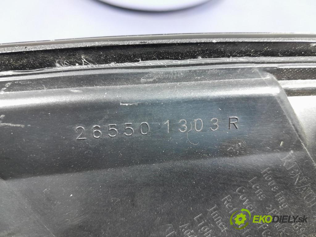 Renault Espace 2015 svetlo / reflektor zad Prava: Vonkajsia: 265501303R