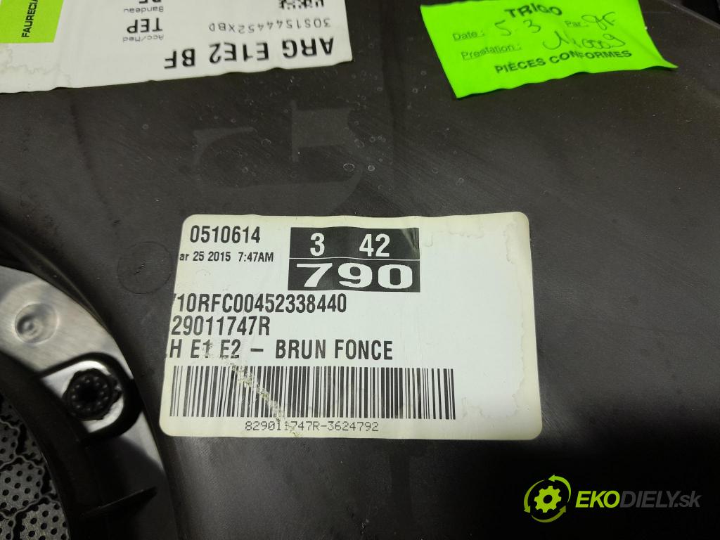 Renault Espace 2015 Čalounictví: dvere zad ľavá 829011747R