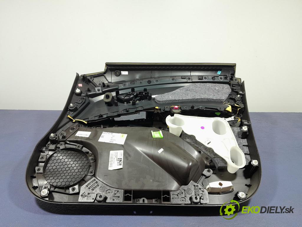 Renault Espace 2015 Čalounictví: dvere Predné ľavá 809012724R