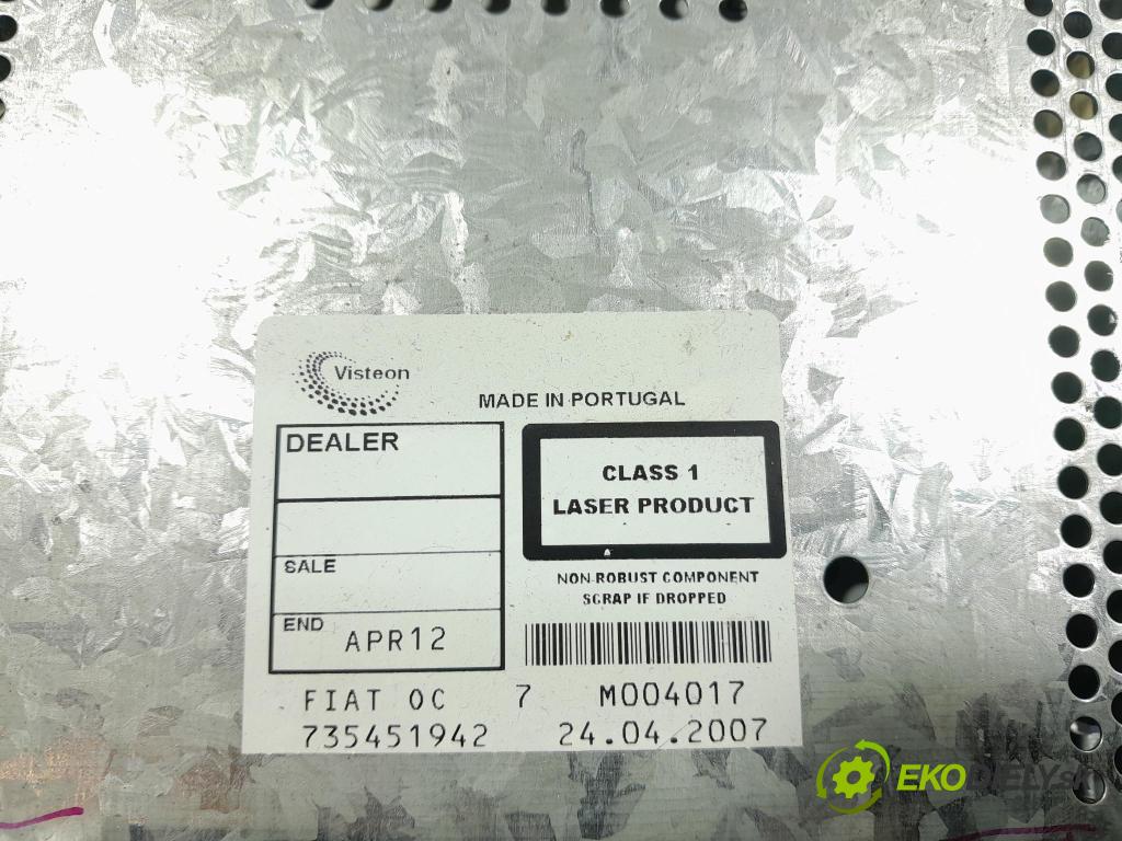 Fiat Bravo 2007 Radio I Navigácia: 735451942
