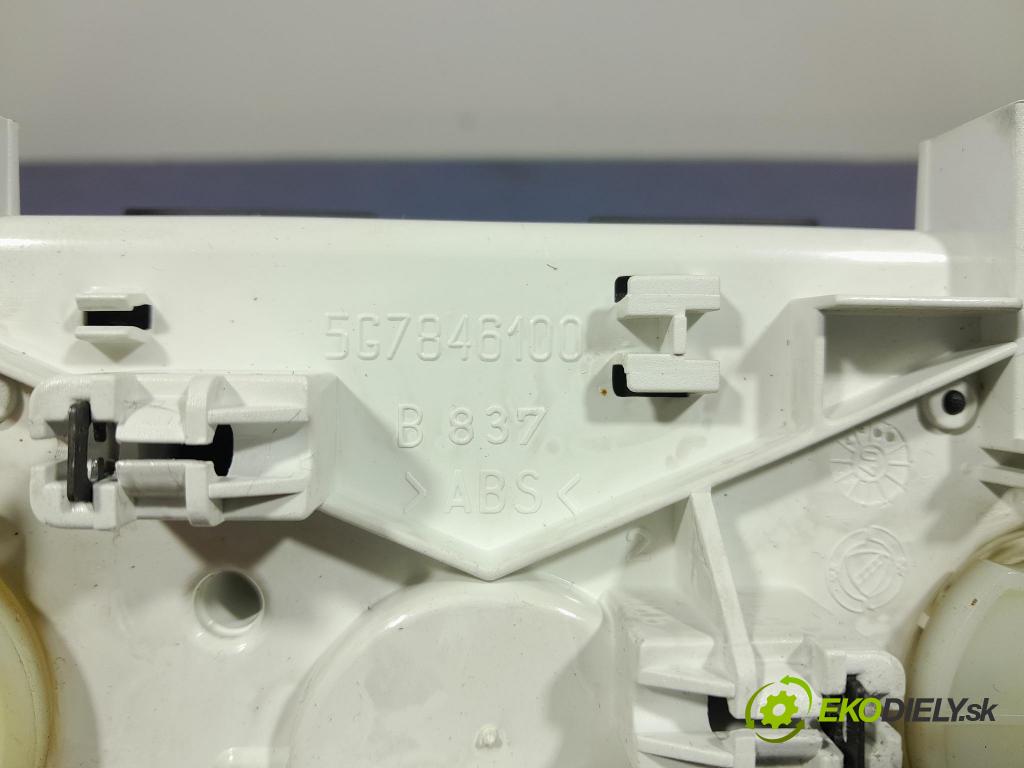 Fiat Bravo 2007 prepínač Klimatizácia: Prúd vzduchu: 7846100