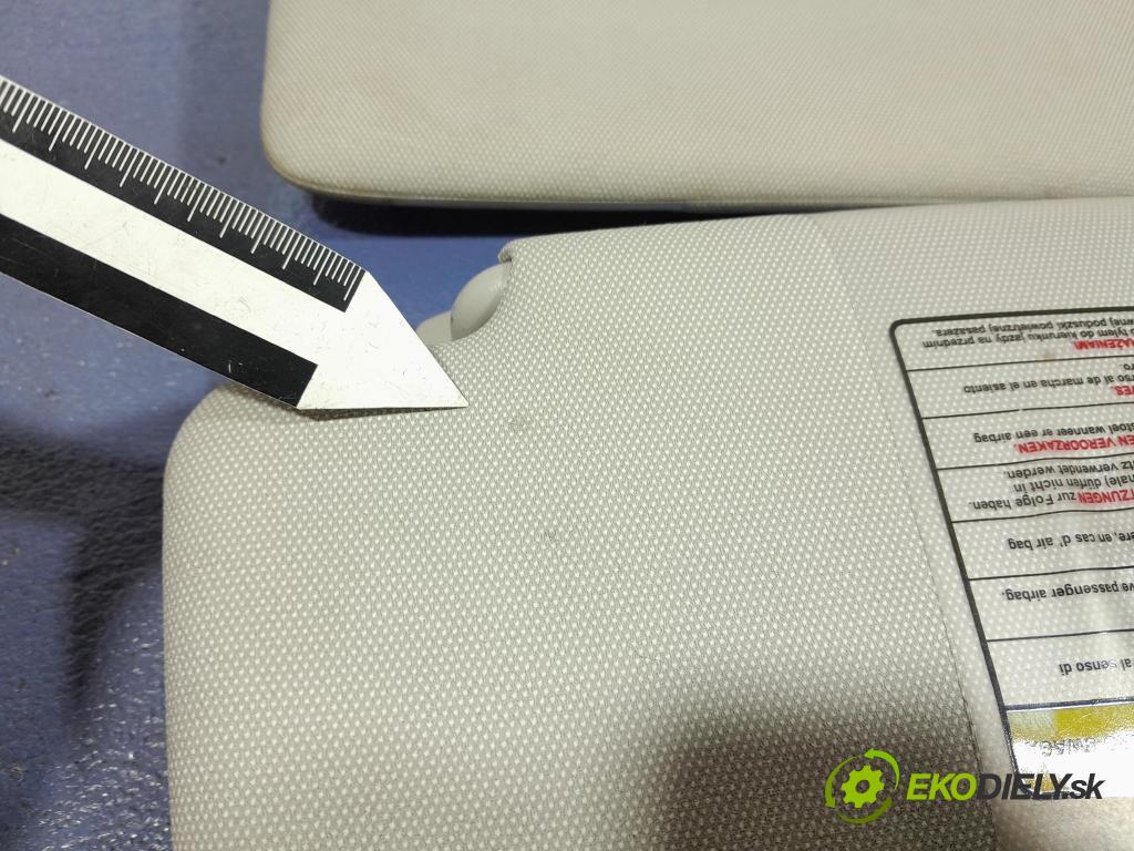 Fiat Bravo 2007 kryt slnečná clona