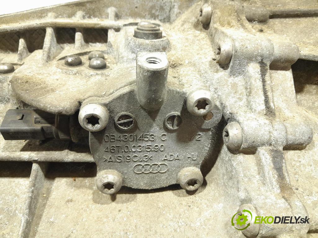 Audi A4 2008 prevodovka Manualna JST