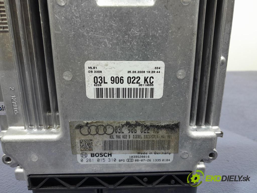 Audi A4 2008 riadiaca jednotka Motor: 03L906022KC