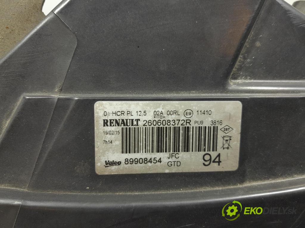 Renault Espace 2015 Reflektor: Vľavo: 260608372R