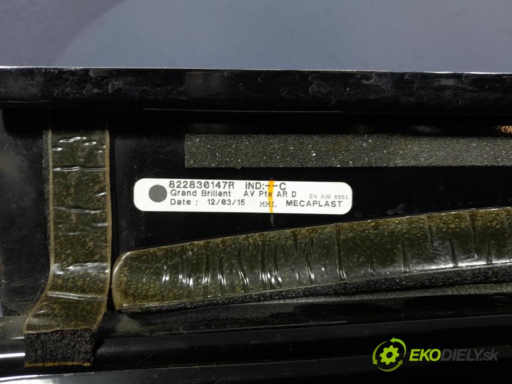 Renault Espace 2015 lišta Dekoratívne: 822830147R