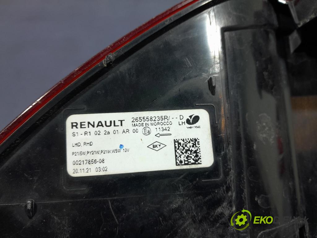 Dacia Sandero 2021 svetlo / reflektor zad ľavá Vonkajsia: 265558235R