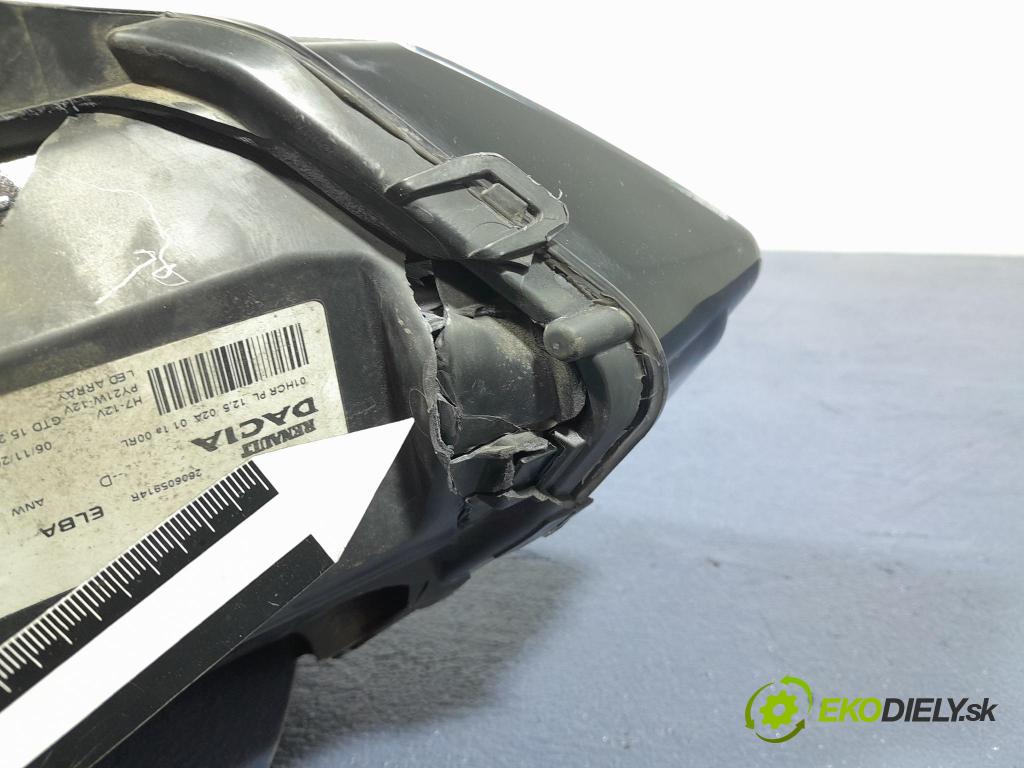 Dacia Sandero 2021 Reflektor: Vľavo: 260605914R