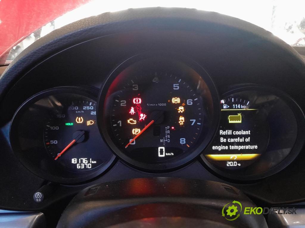 Porsche Cayman 2016 prístrojovka/ budíky 982920910H