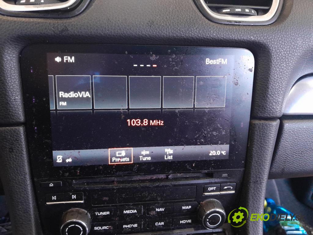 Porsche Cayman 2016 Zobrazit: Rádio: / GPS 9P1919607E