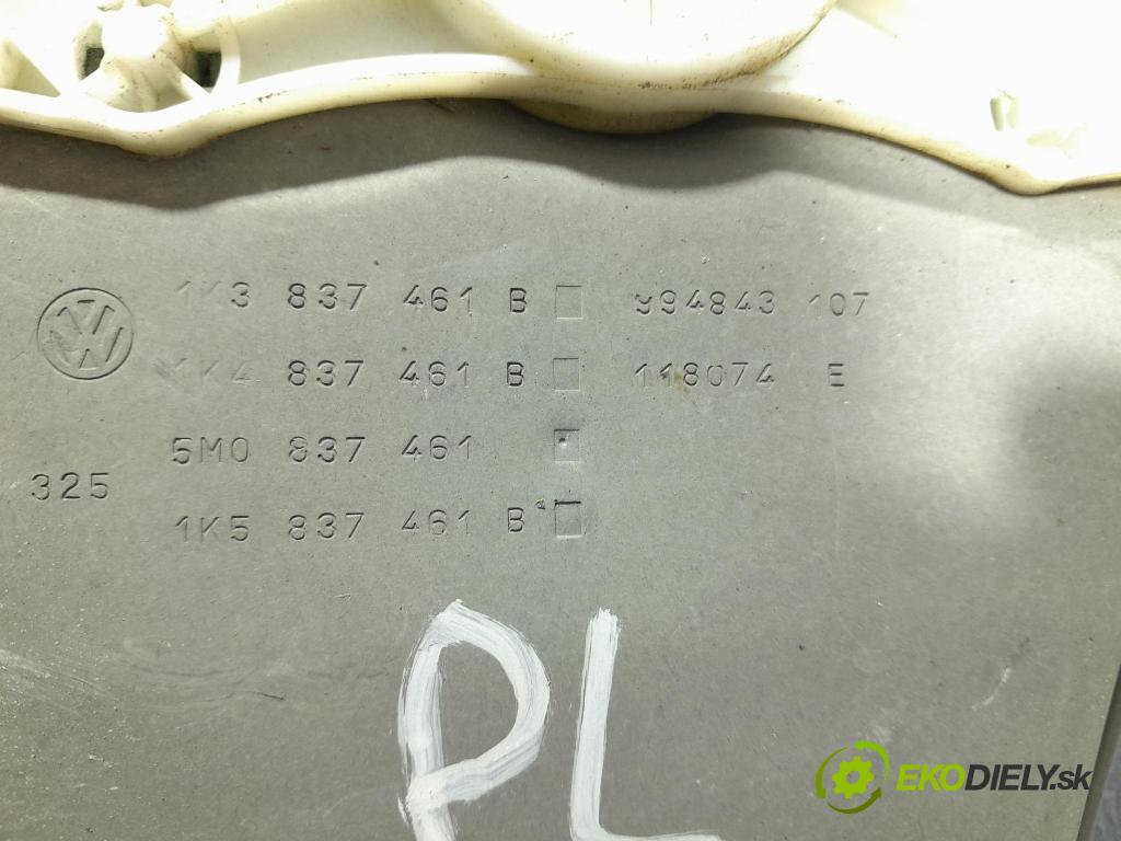 Vw Golf 2006 mechanismus stahování Sklenka: před Levý: