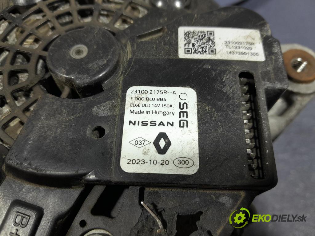 Dacia Sandero 2021 Alternator 231002175R