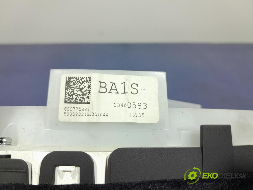 Opel Astra 2015 prístrojovka/ budíky 13460583