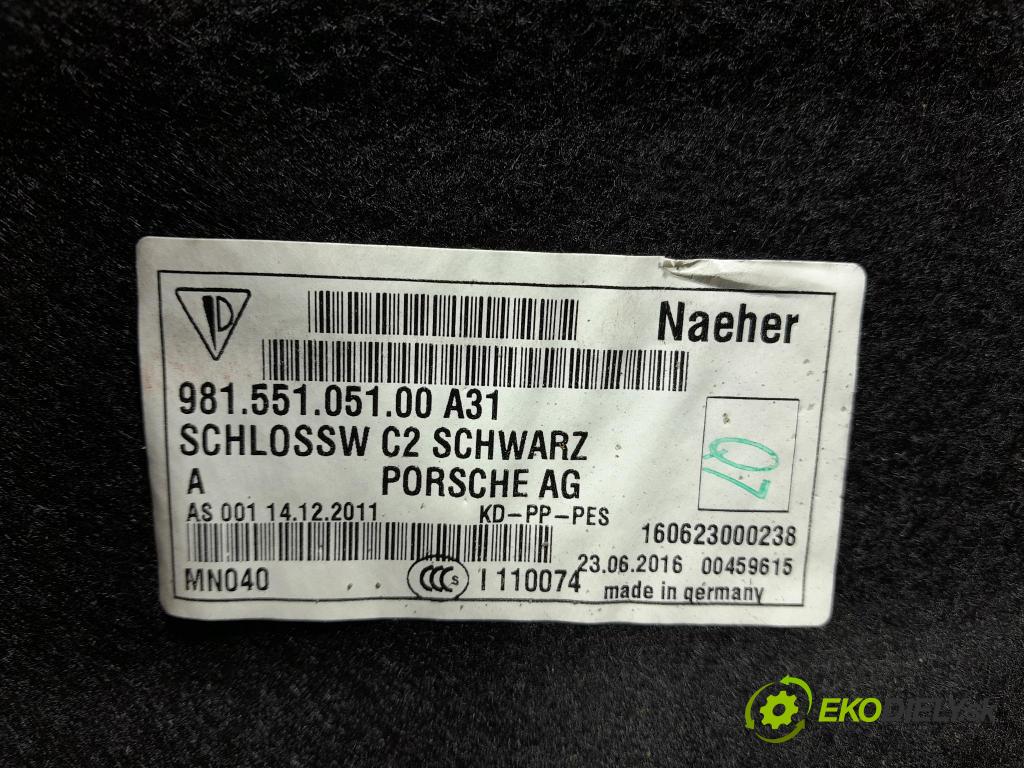 Porsche Cayman 2016 koberec do auta 98155105100