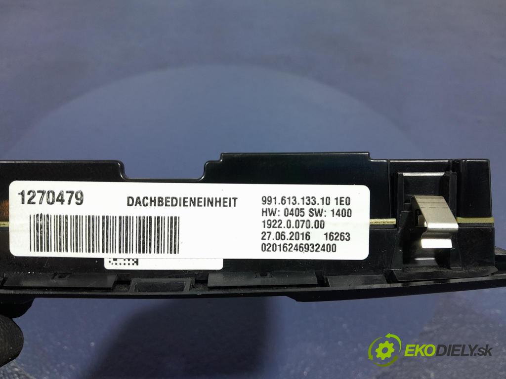 Porsche Cayman 2016 Svietidlá: Vnútri: 99161313310