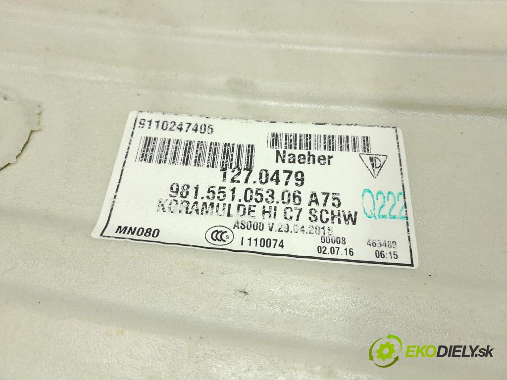 Porsche Cayman 2016 koberec do auta 98155105306