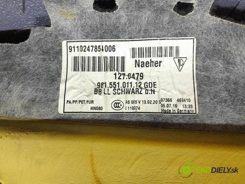 Porsche Cayman 2016 koberec do auta 98155101112