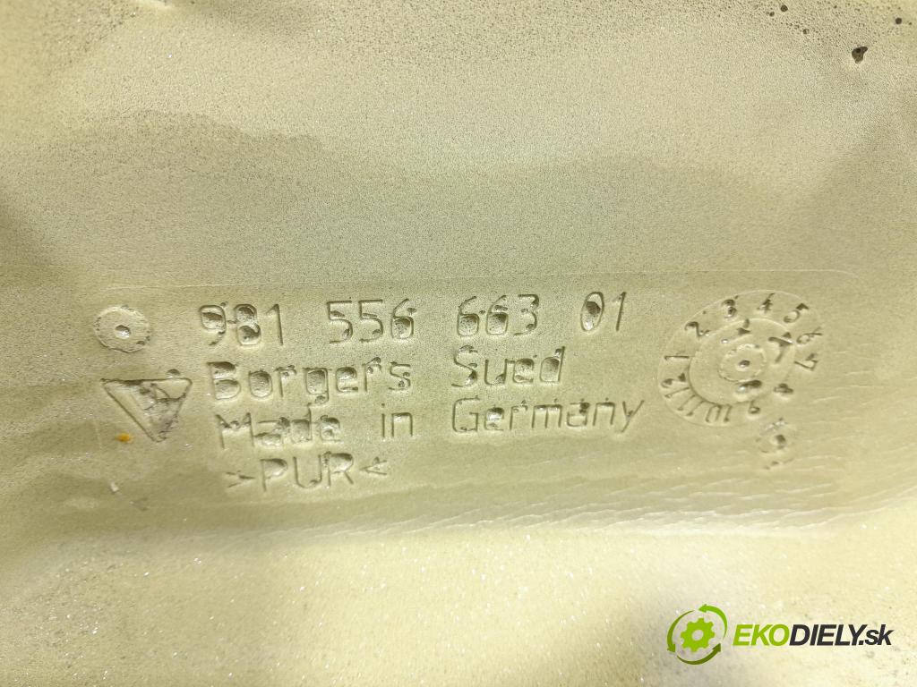 Porsche Cayman 2016 Zvuková izolácia 98155666301