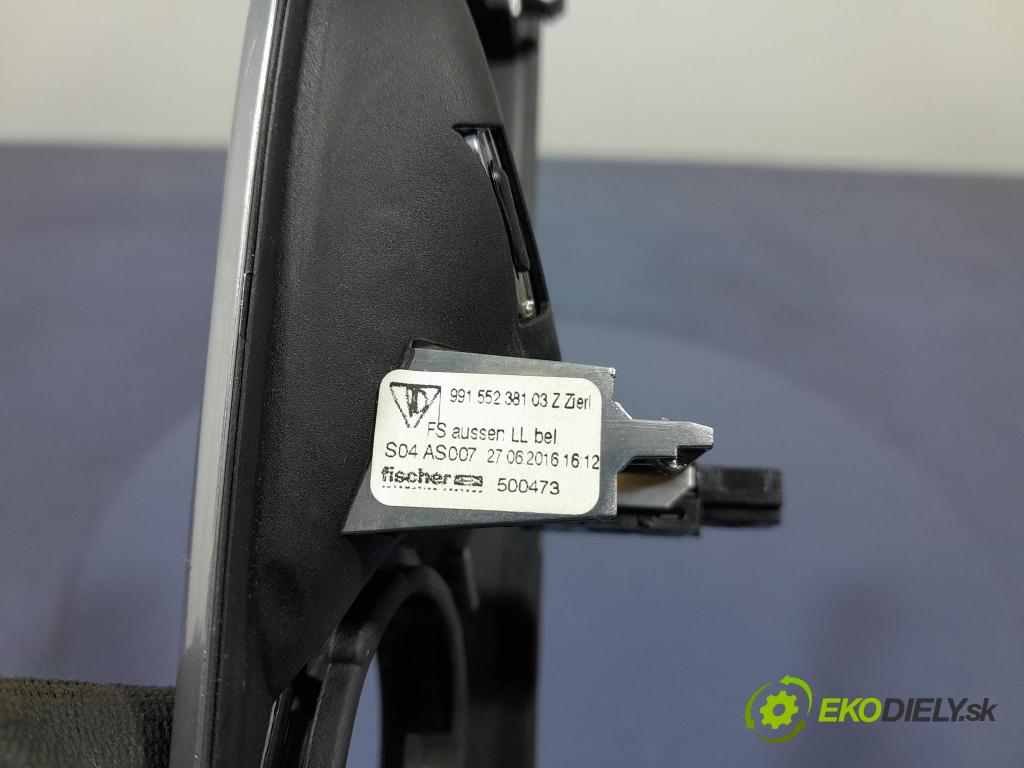 Porsche Cayman 2016 lišta Dekoratívne: Vnútri: 99155238103