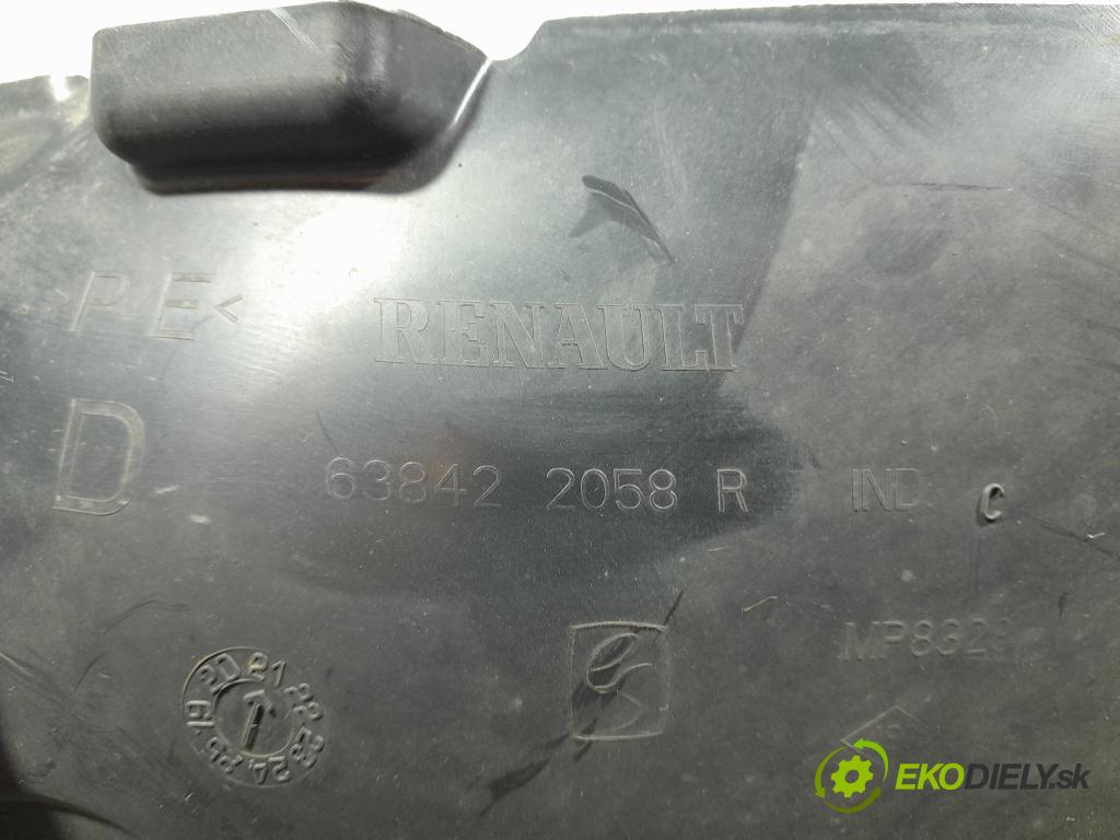 Dacia Sandero 2021 Blatník: Plastové: Predné 638422058R