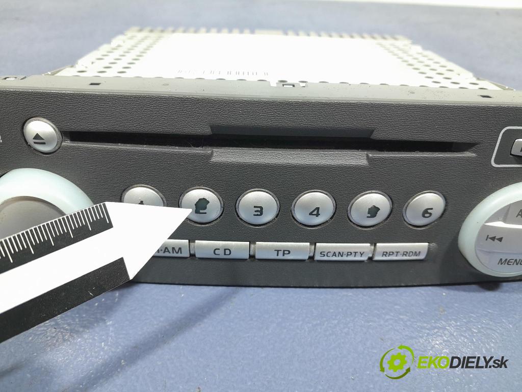 Mitsubishi Colt 2006 Radio I Navigace: MZ312966