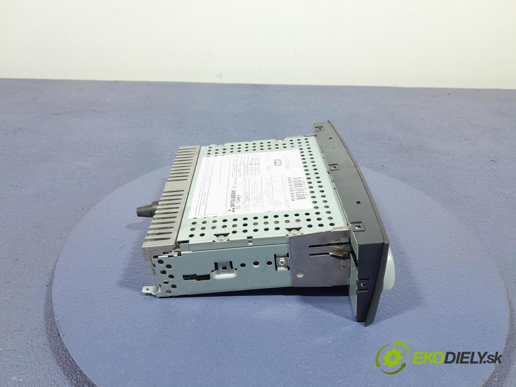 Mitsubishi Colt 2006 Radio I Navigace: MZ312966