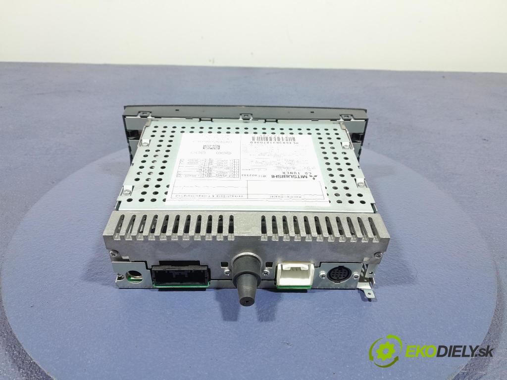 Mitsubishi Colt 2006 Radio I Navigace: MZ312966