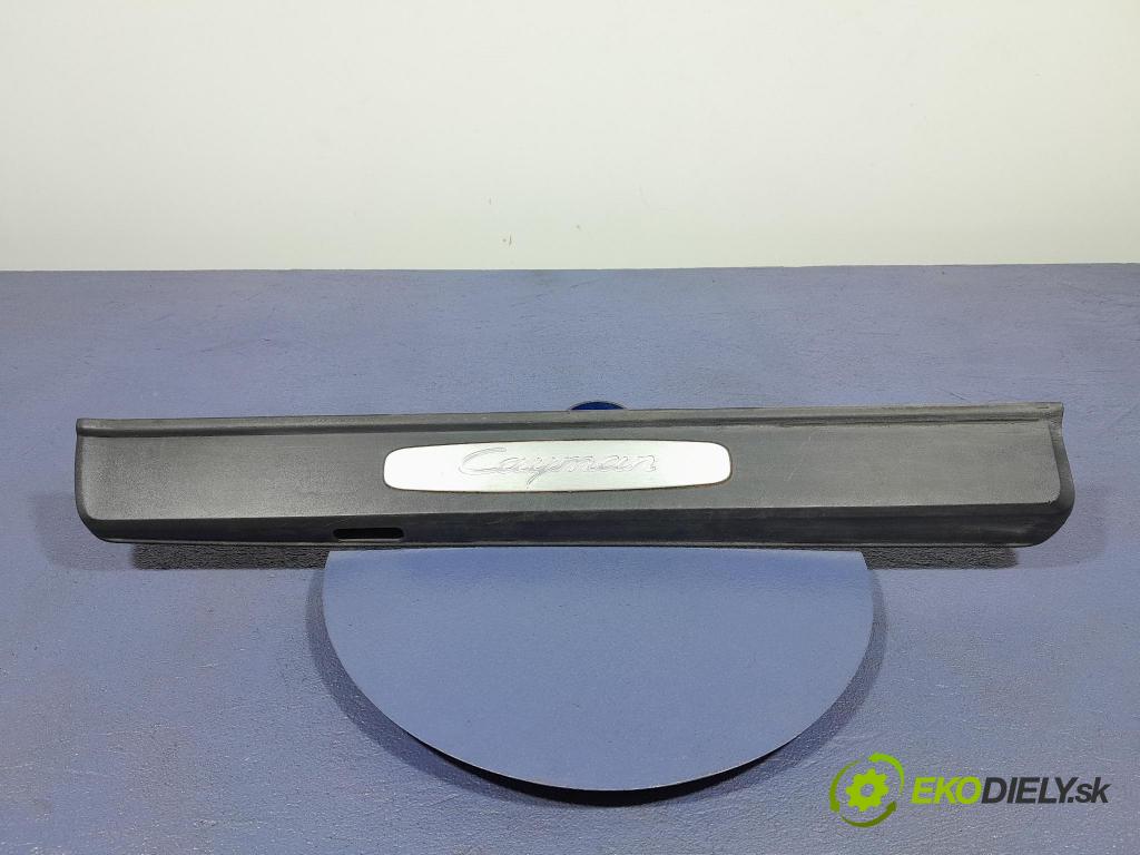 Porsche Cayman 2016 lišta Dekoratívne: Prah: 98150466802