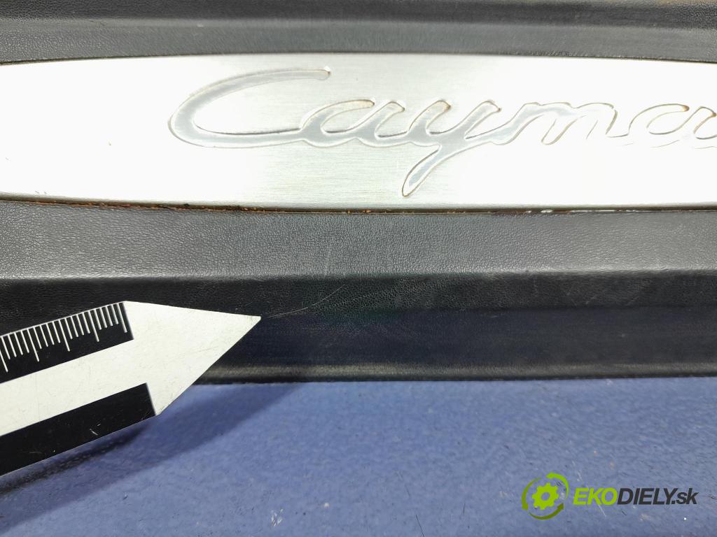 Porsche Cayman 2016 lišta Dekoratívne: Prah: 98150466802