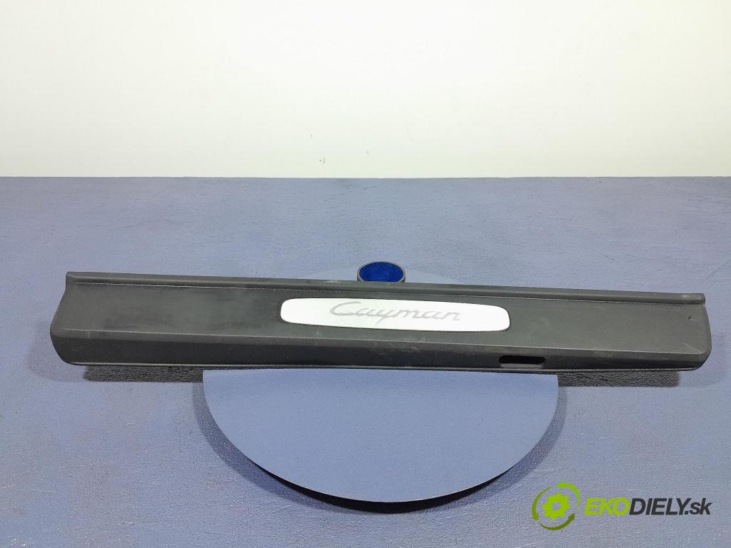 Porsche Cayman 2016 lišta Dekoratívne: Prah: 98150466703