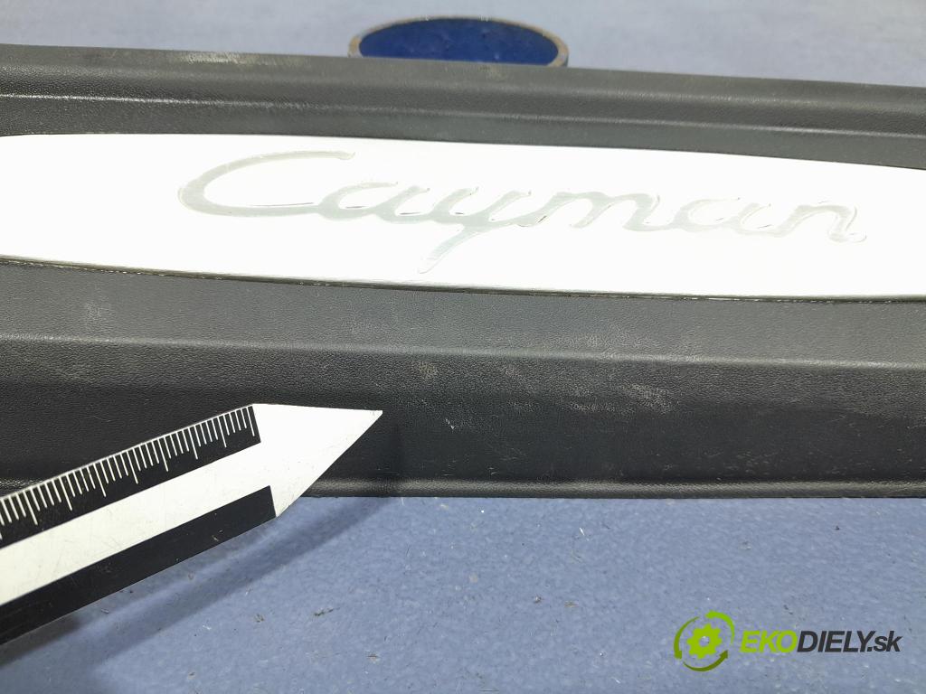 Porsche Cayman 2016 lišta Dekoratívne: Prah: 98150466703