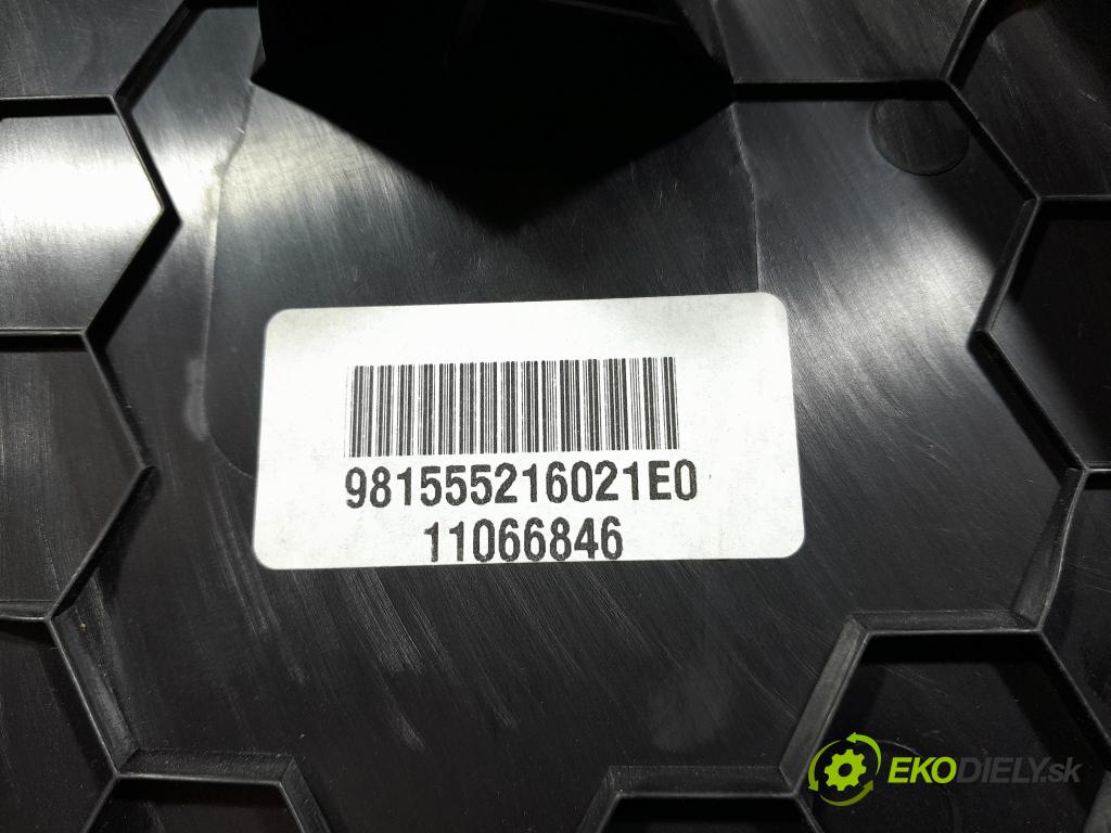 Porsche Cayman 2016 kryt Plast: Interiéry: 98155521602