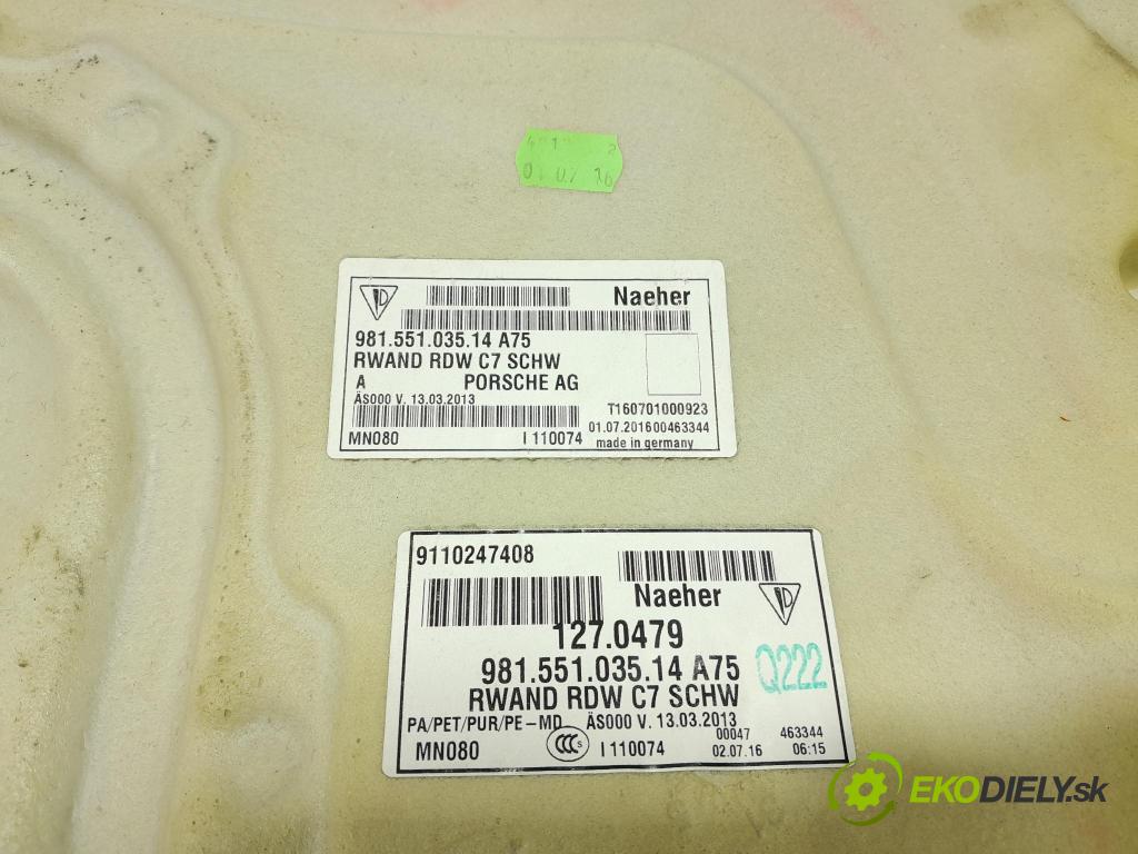 Porsche Cayman 2016 koberec do auta 98155103514