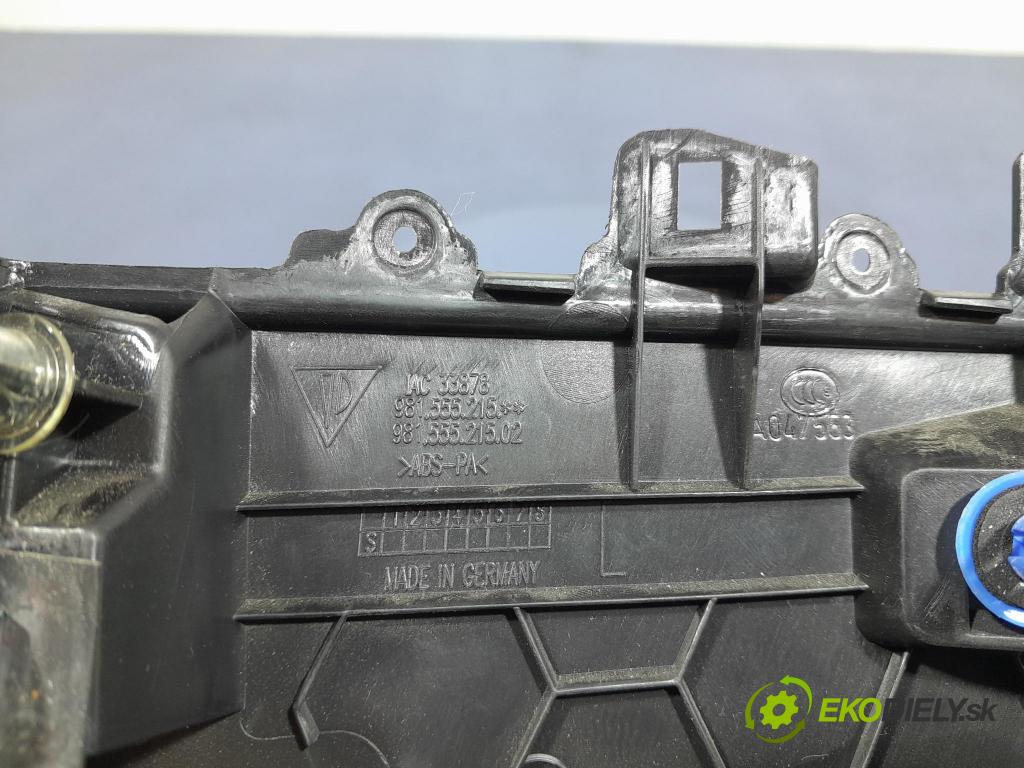 Porsche Cayman 2016 kryt Plast: Interiéry: 98155521502